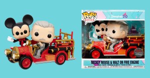 Walt & Mickey on Fire Engine Funko Pop Exclusive Is 26% Off With This Code