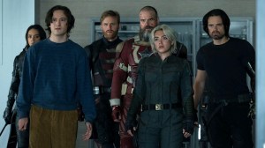 The Thunderbolts standing together